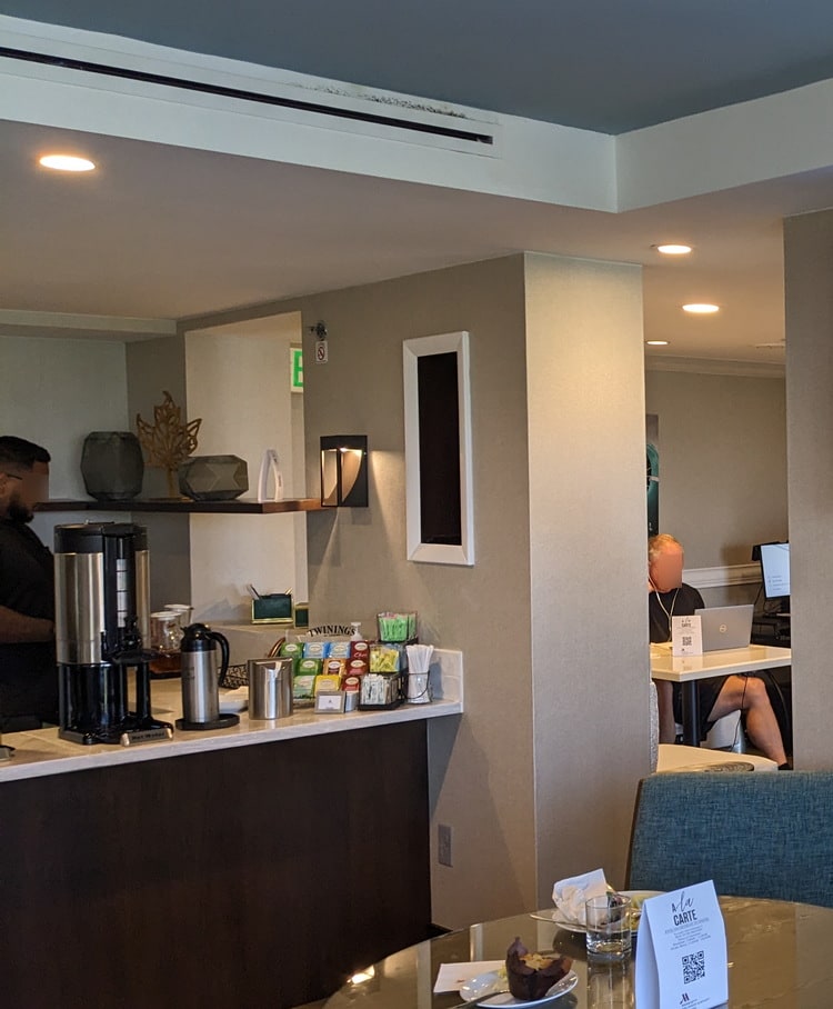 coffee area