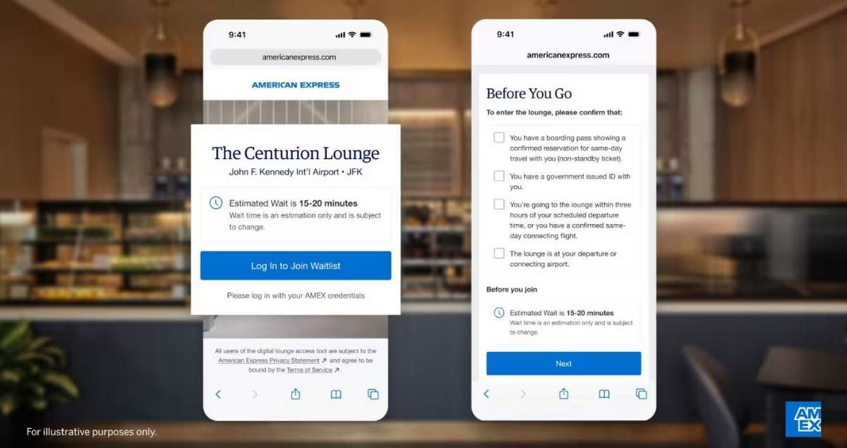 Mobile screenshot showing the waitlist feature.
