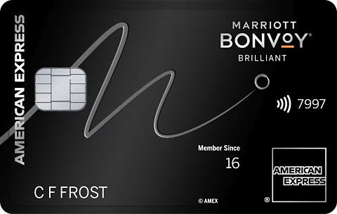 American Express Marriott Bonvoy Brilliant credit card.