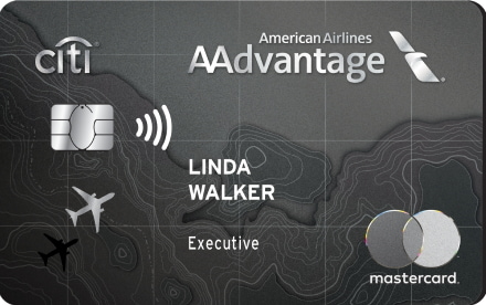 Citi American Airlines AAdvantage credit card.