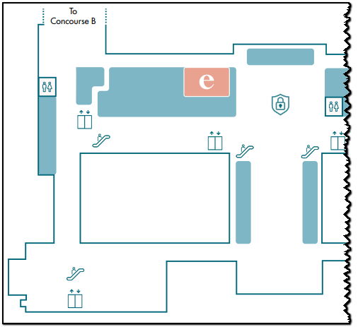 location map for the Escape Lounge in Tulsa.