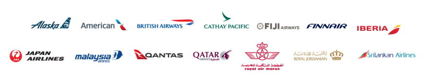 A grid of airline logos for all member airlines in the alliance.