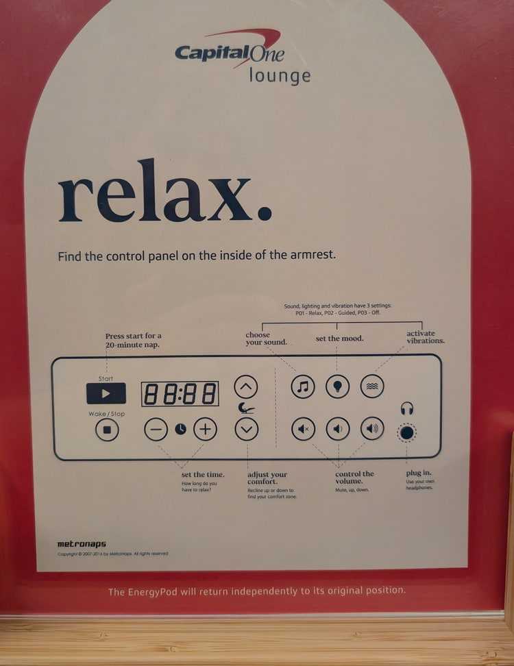 instruction guide for using the pod.
