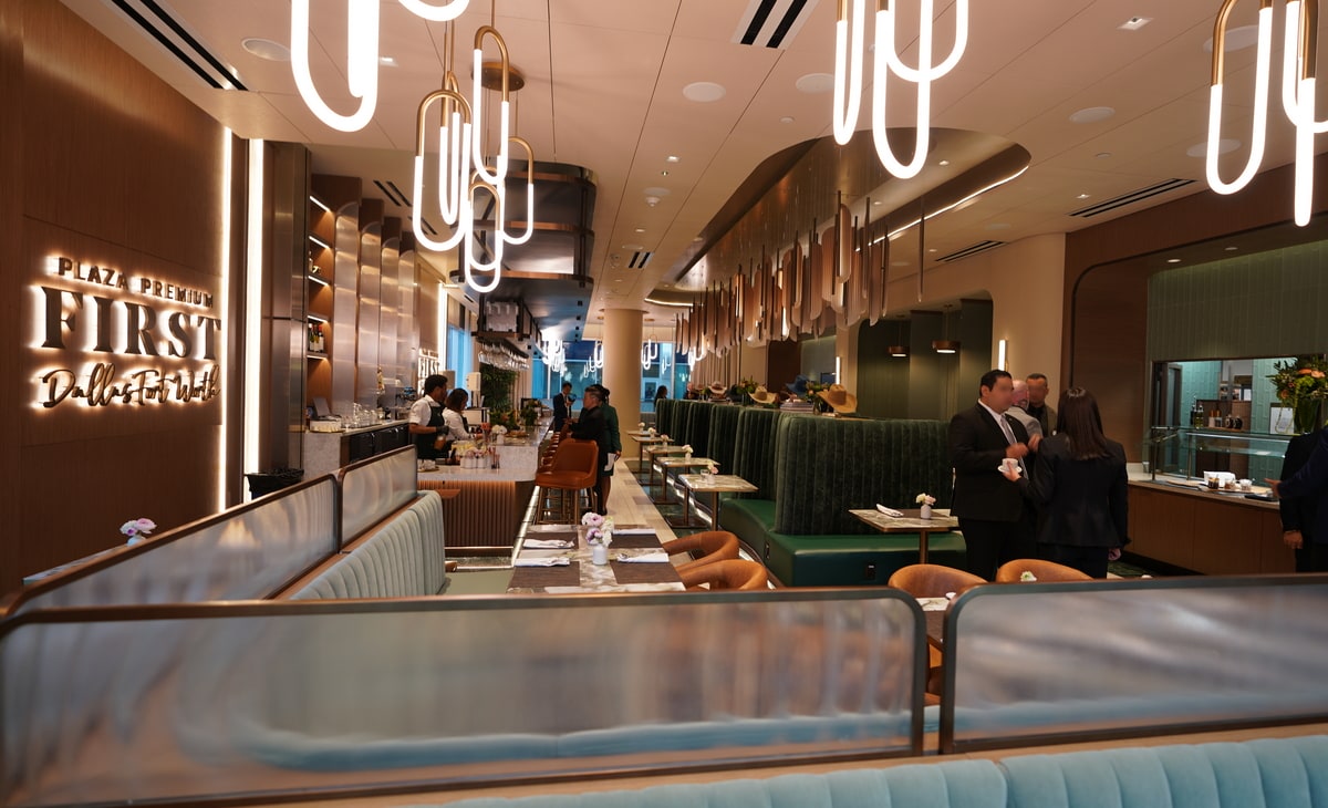 Main Lounge area with bar, tables and seating.