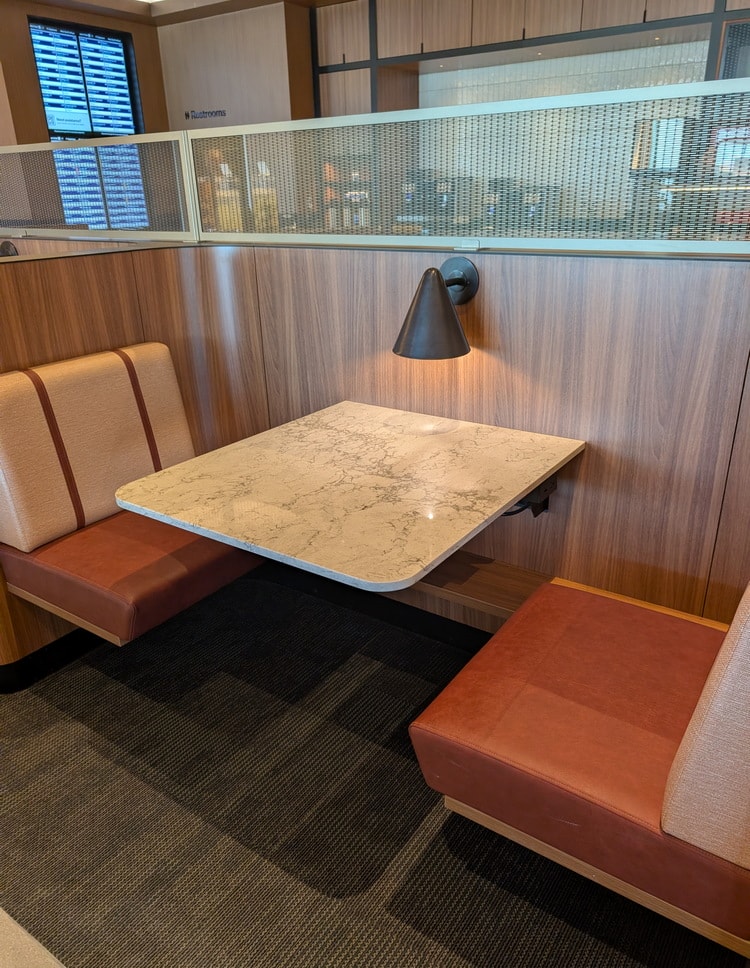 two seat dining table, great for eating.