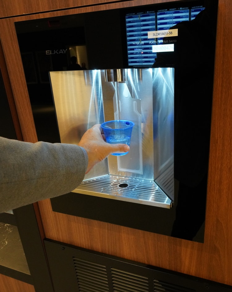 water bottle filling machine.
